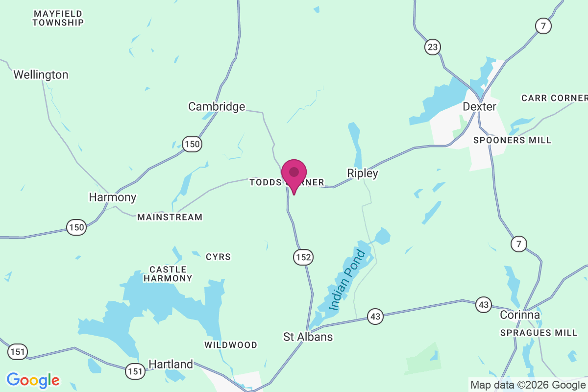 Carte de Todds Corner