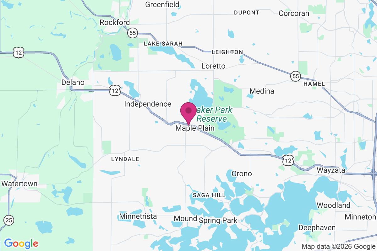 Carte de Maple Plain