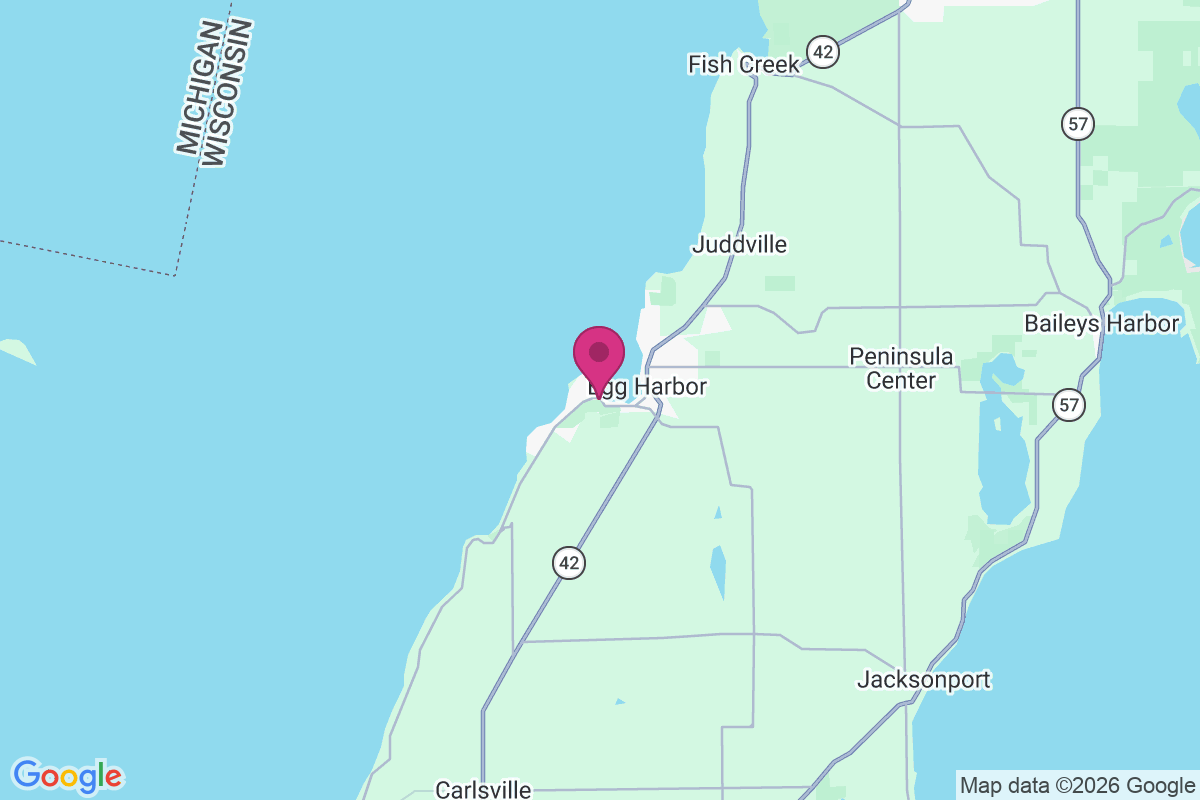 Carte de Egg Harbor