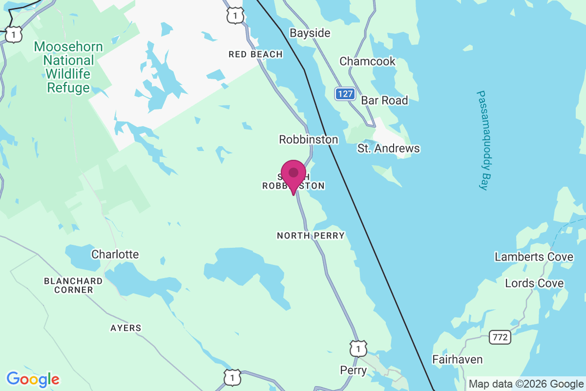 Carte de South Robbinston