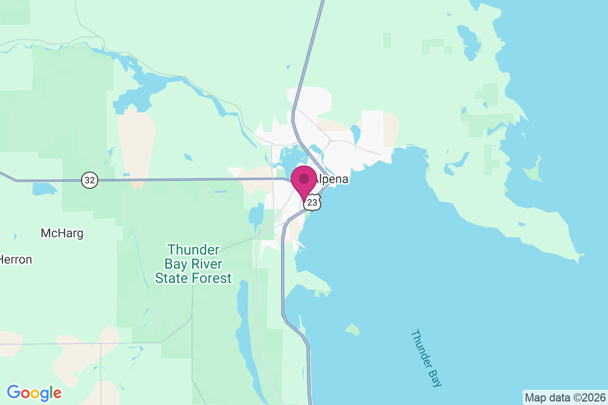 Carte de Alpena Junction