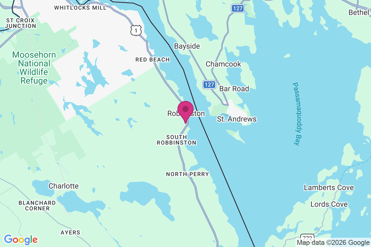 Carte de Robbinston