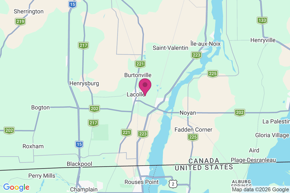 Carte de Lacolle
