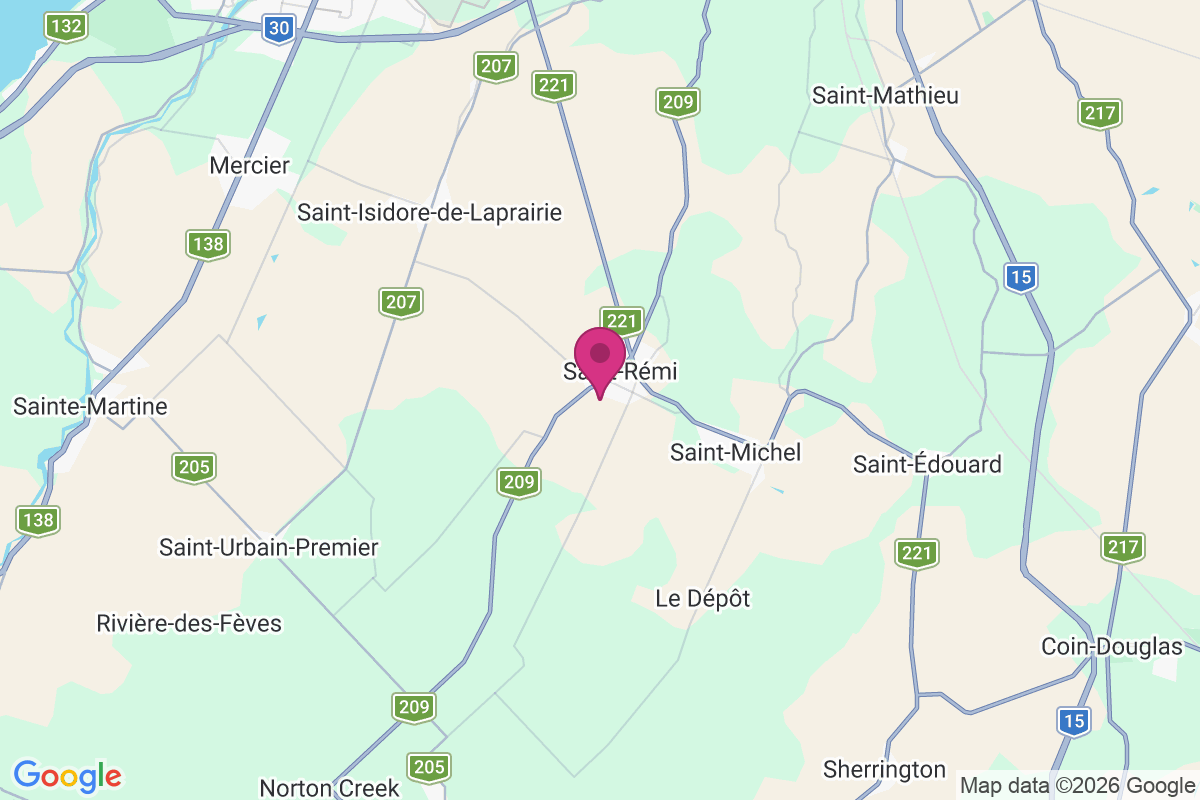 Carte de Saint-Rémi