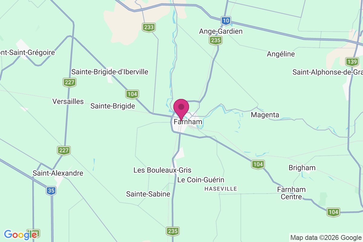 Carte de Farnham