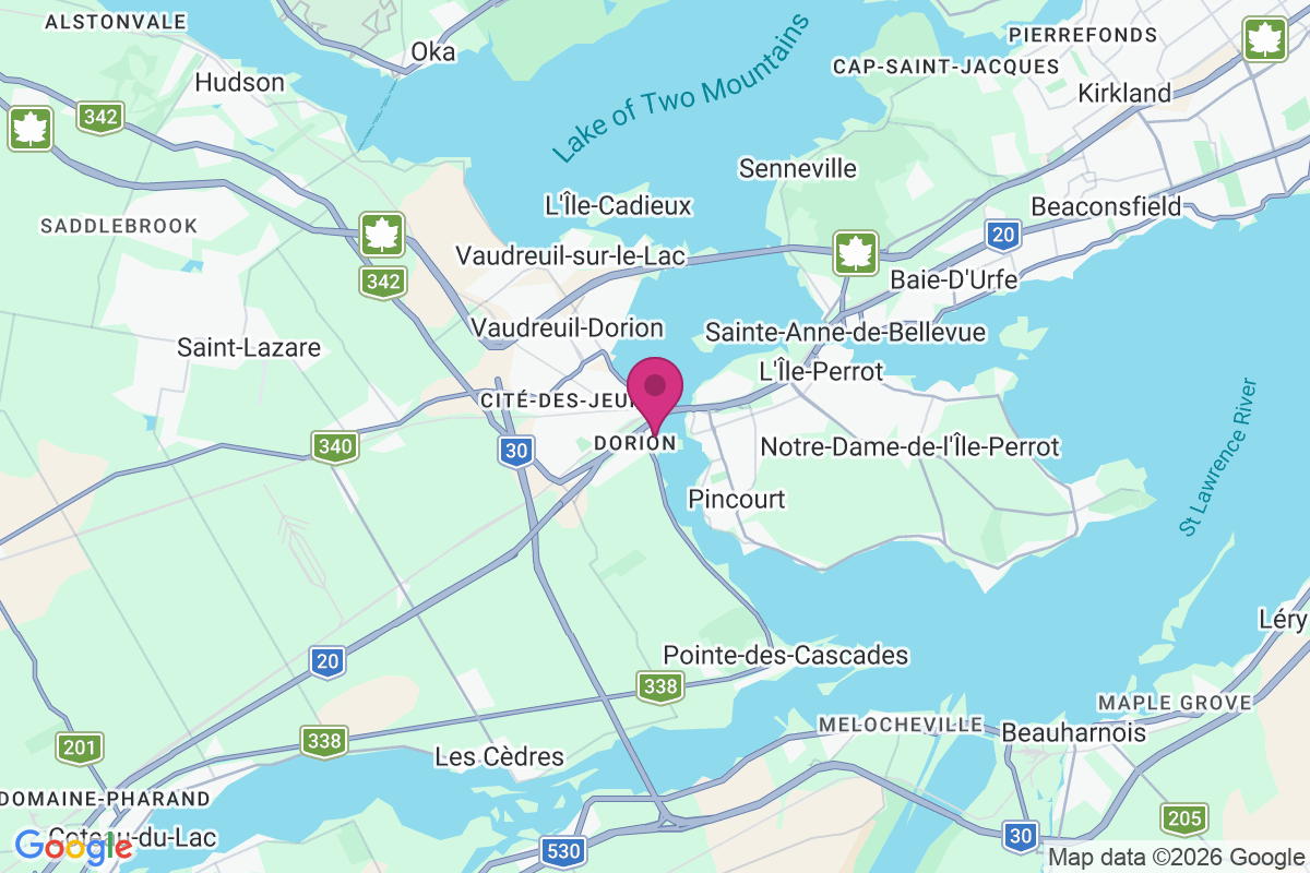 Carte de Dorion