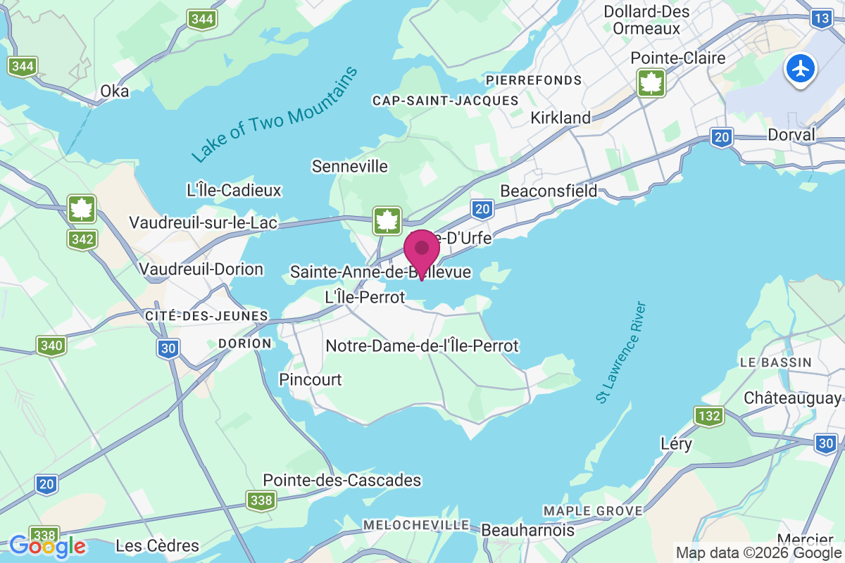 Carte de Île-Perrot