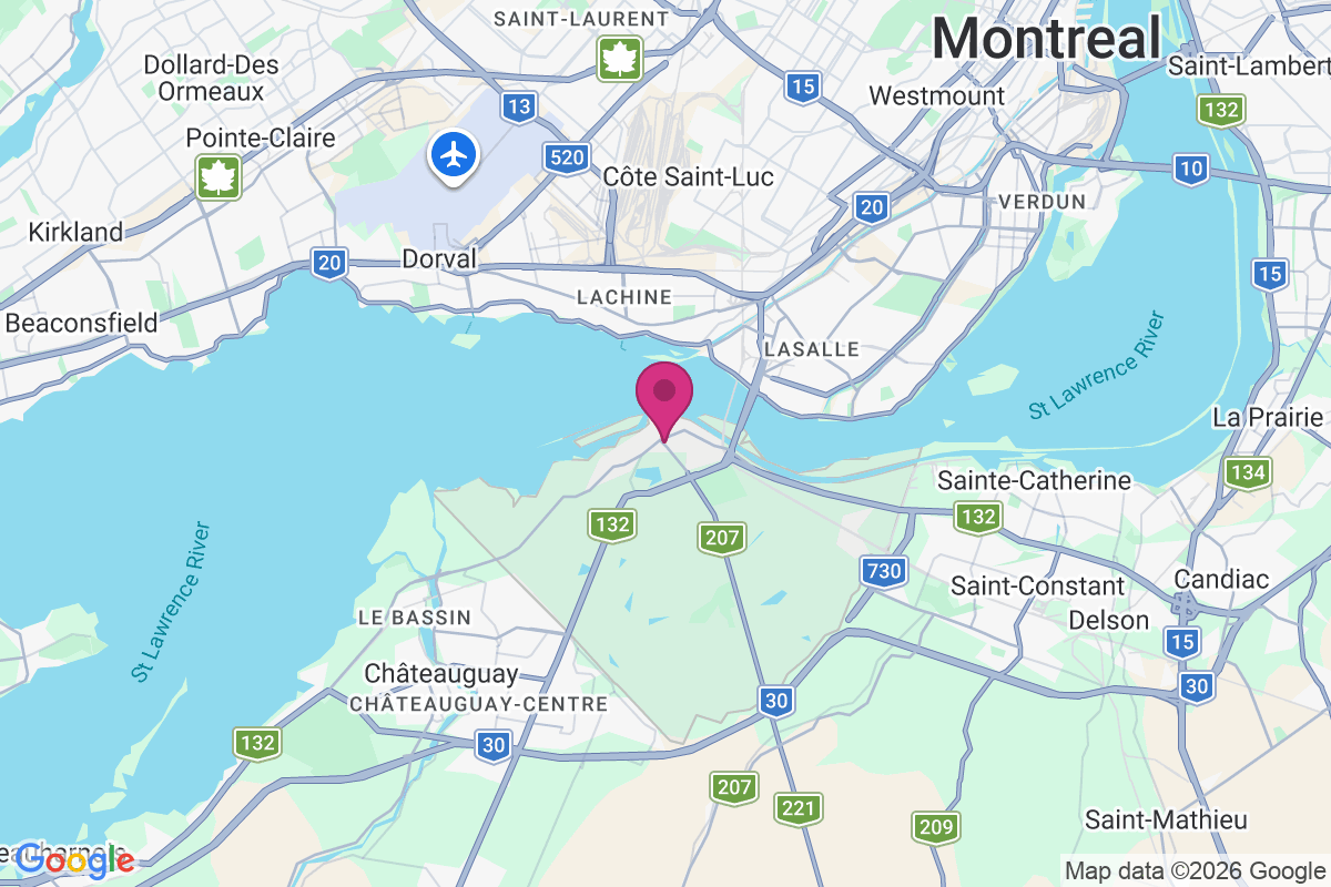 Carte de Caughnawaga