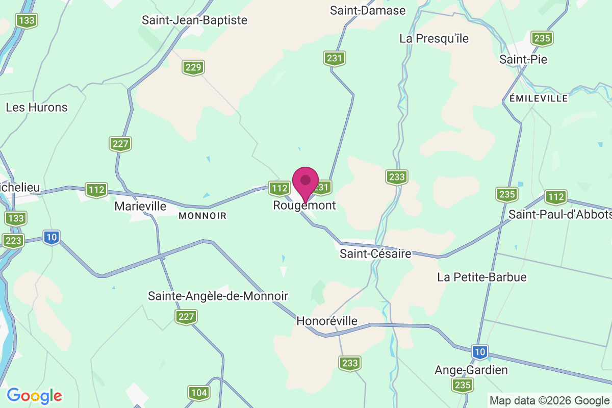 Carte de Rougemont
