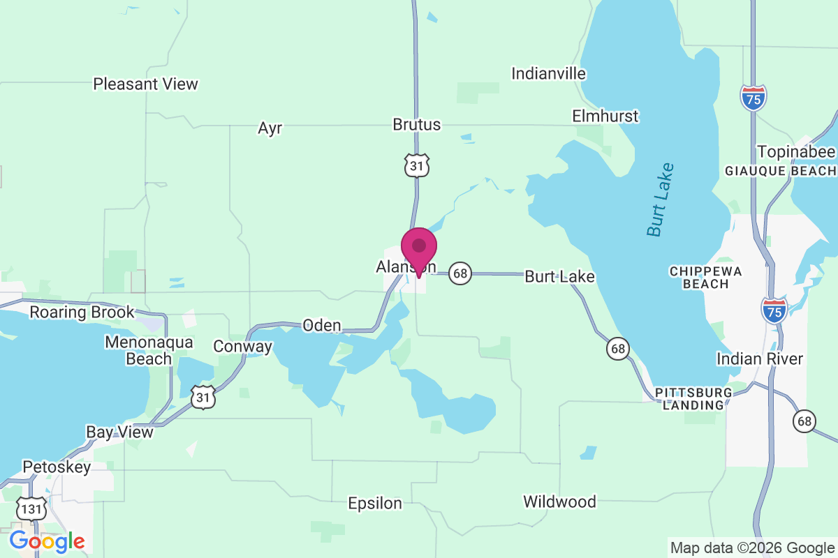 Carte de Alanson