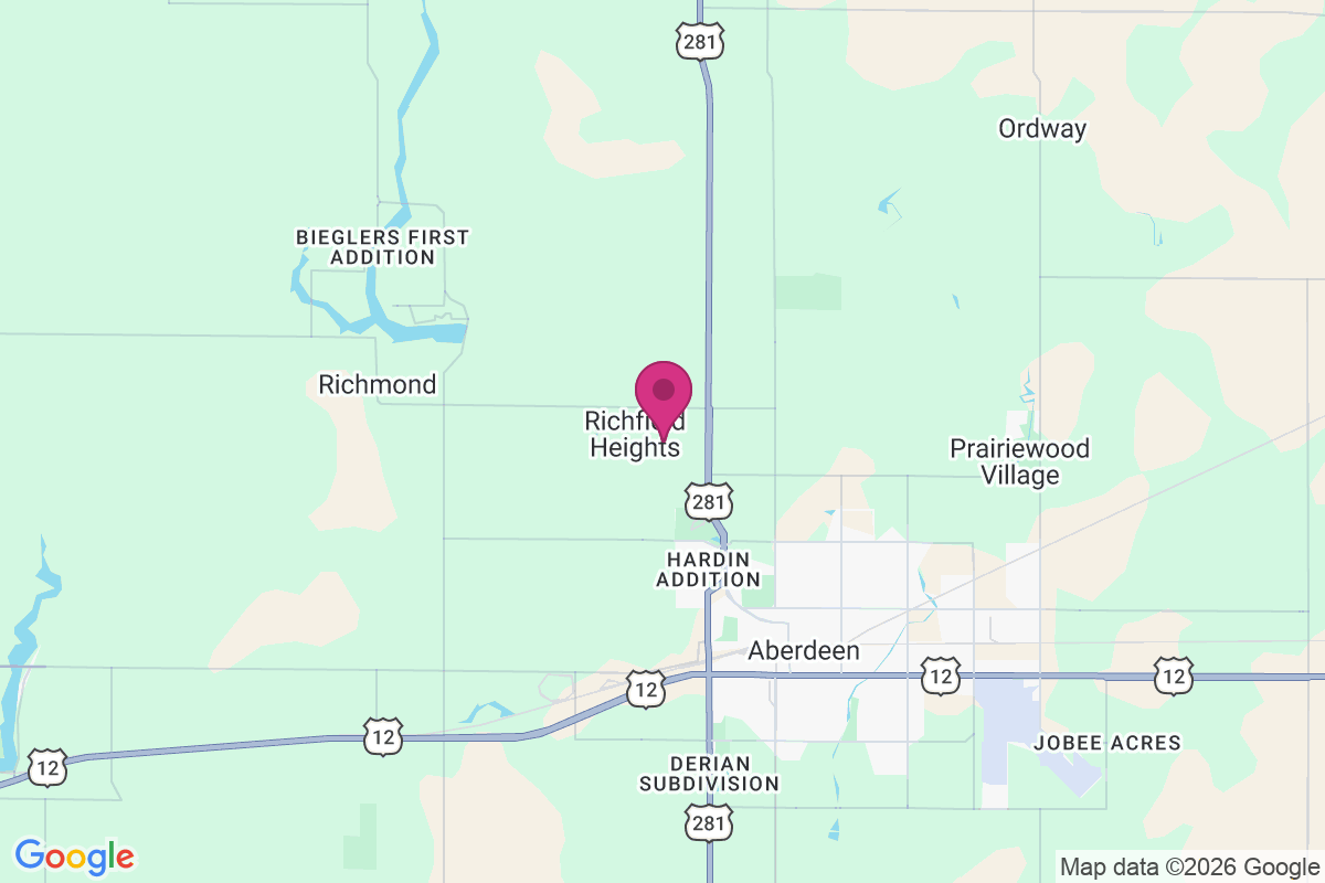 Carte de Richfield Heights