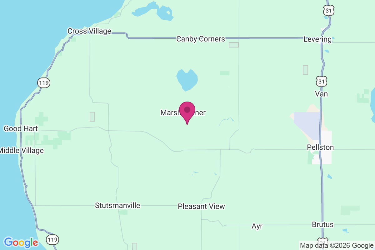 Carte de Marsh Corner