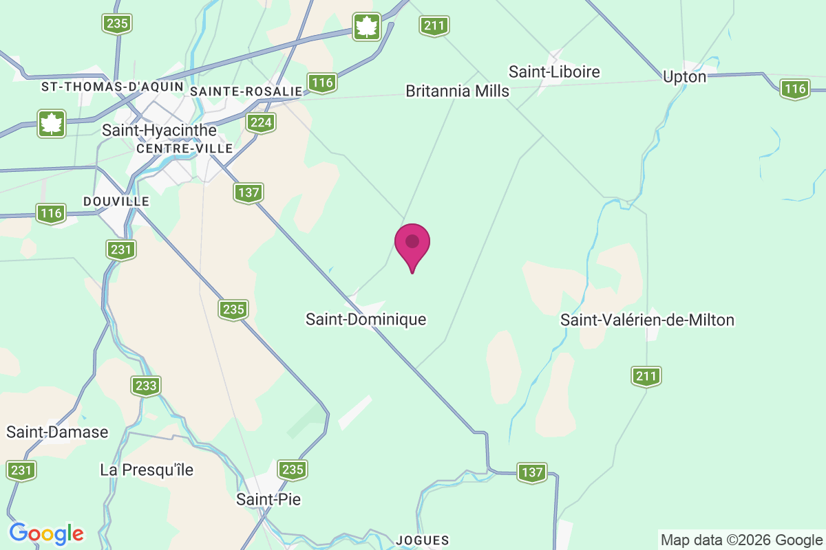Carte de Saint-Dominique