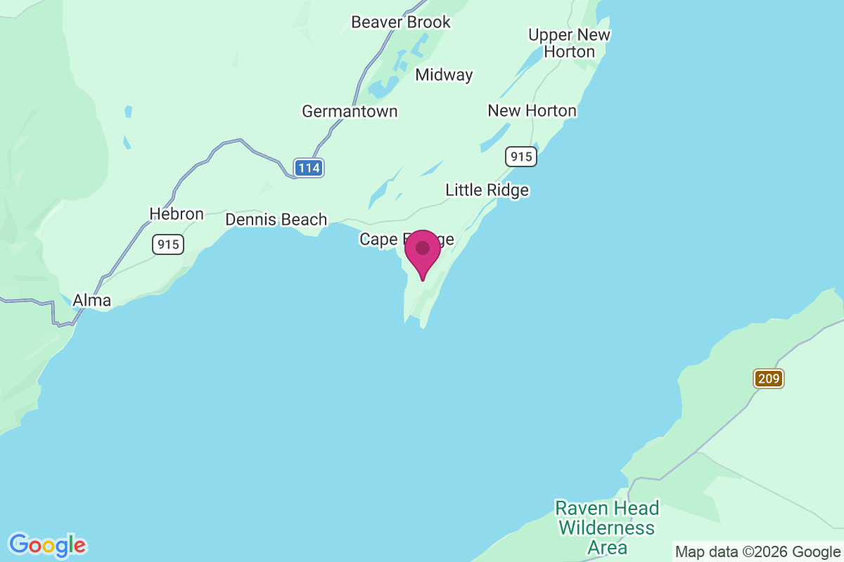 Carte de Cape Enrage