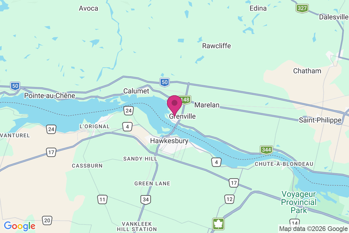 Carte de Brownsburg-chatham