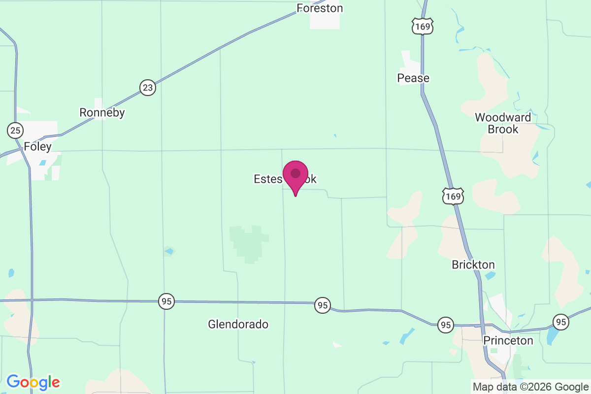 Carte de Estes Brook