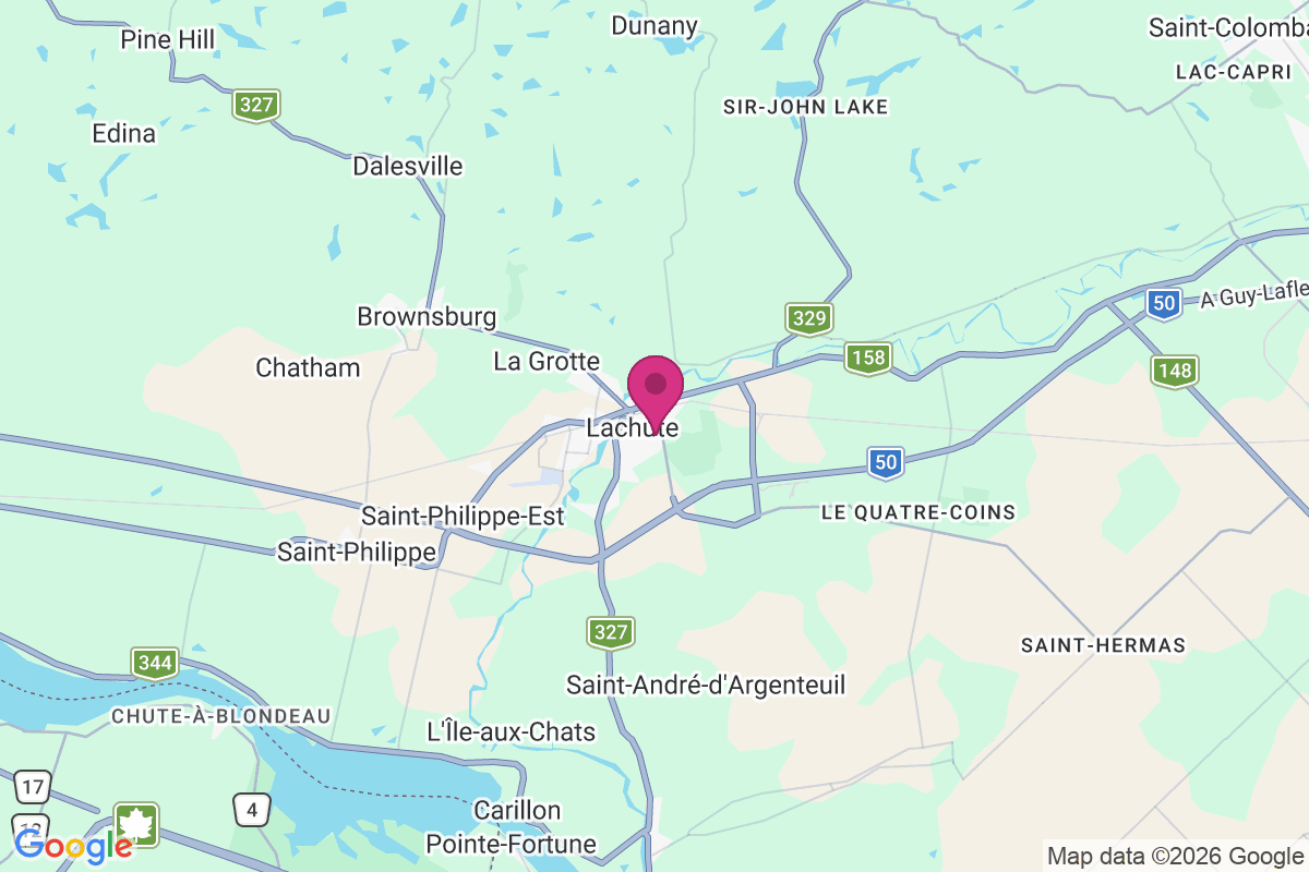 Carte de Lachute