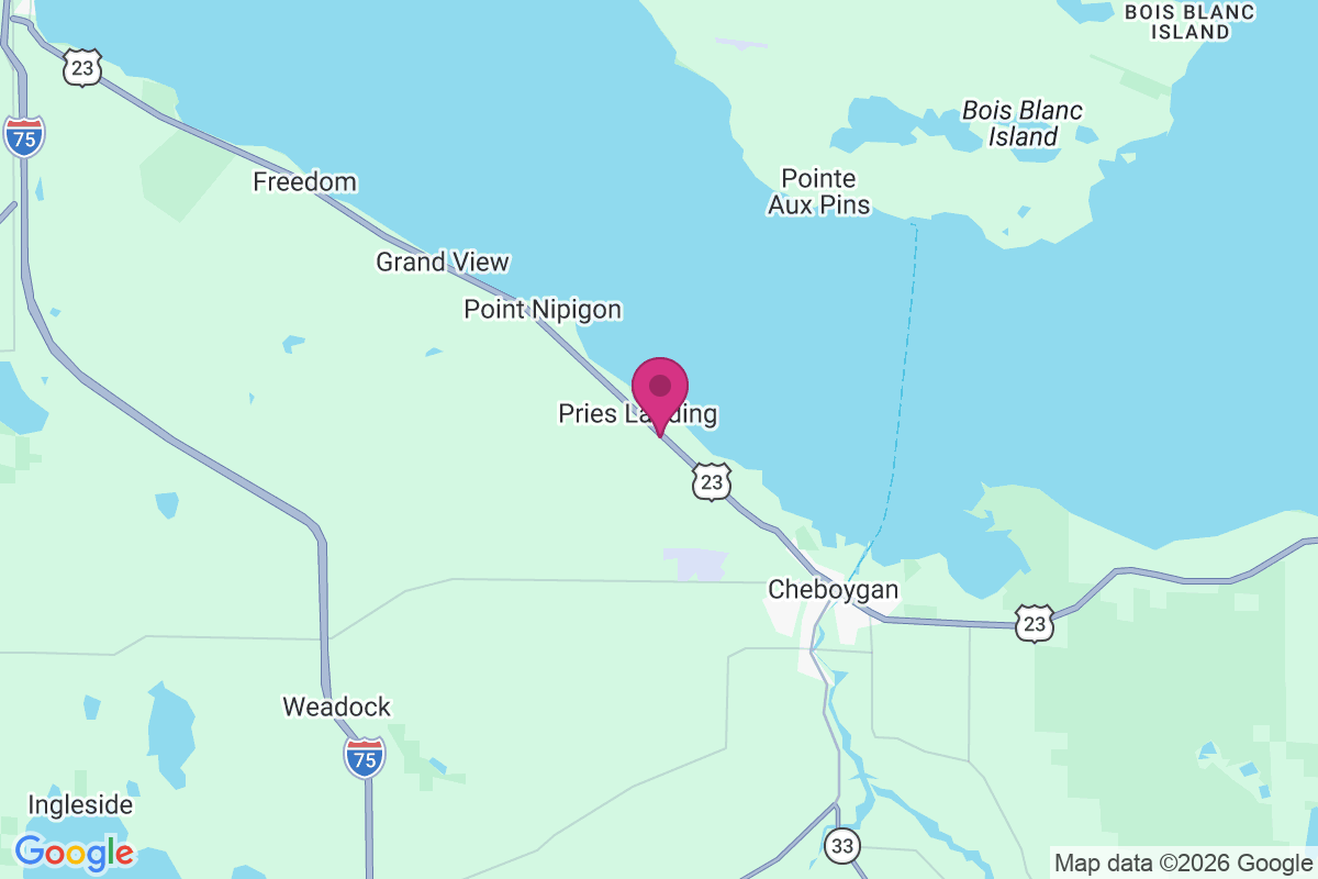 Carte de Pries Landing