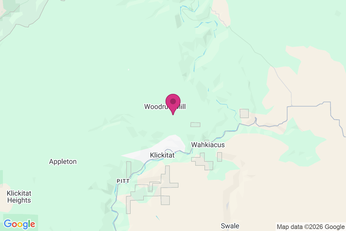 Carte de Woodruff Mill