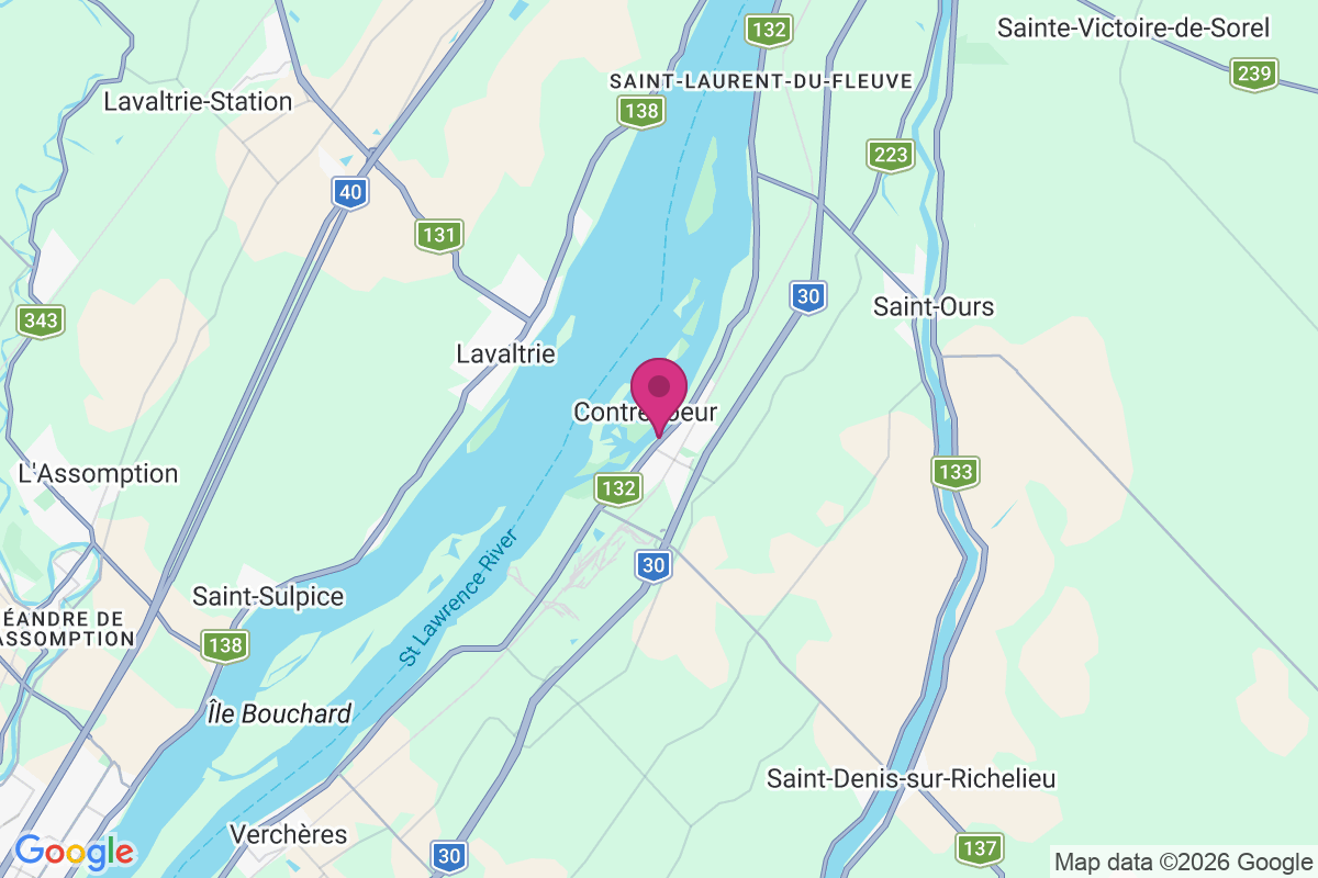 Carte de Contrecoeur