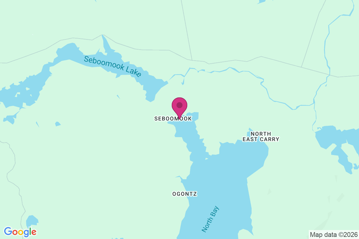 Carte de Seboomook