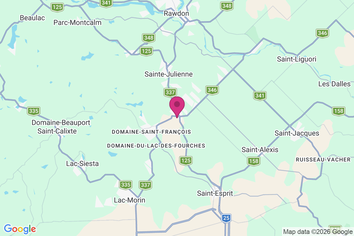 Carte de Sainte-Julienne