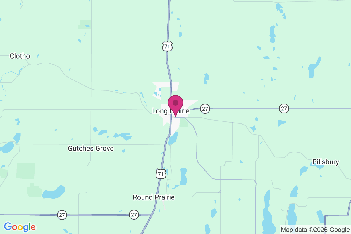 Carte de Long Prairie