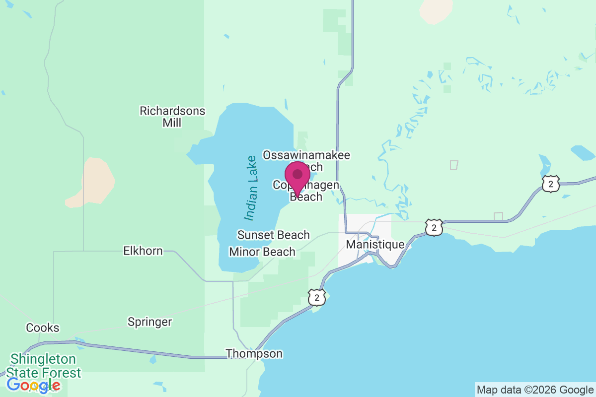 Carte de Harrison Beach