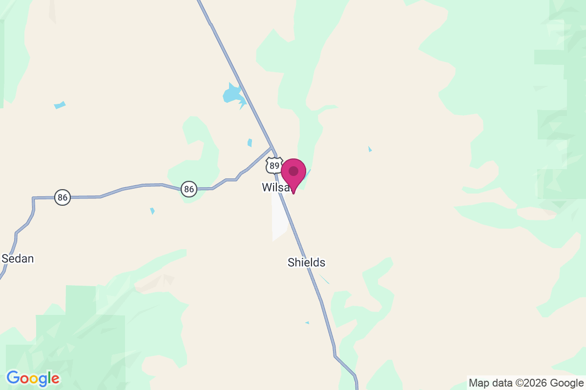 Carte de Wilsall