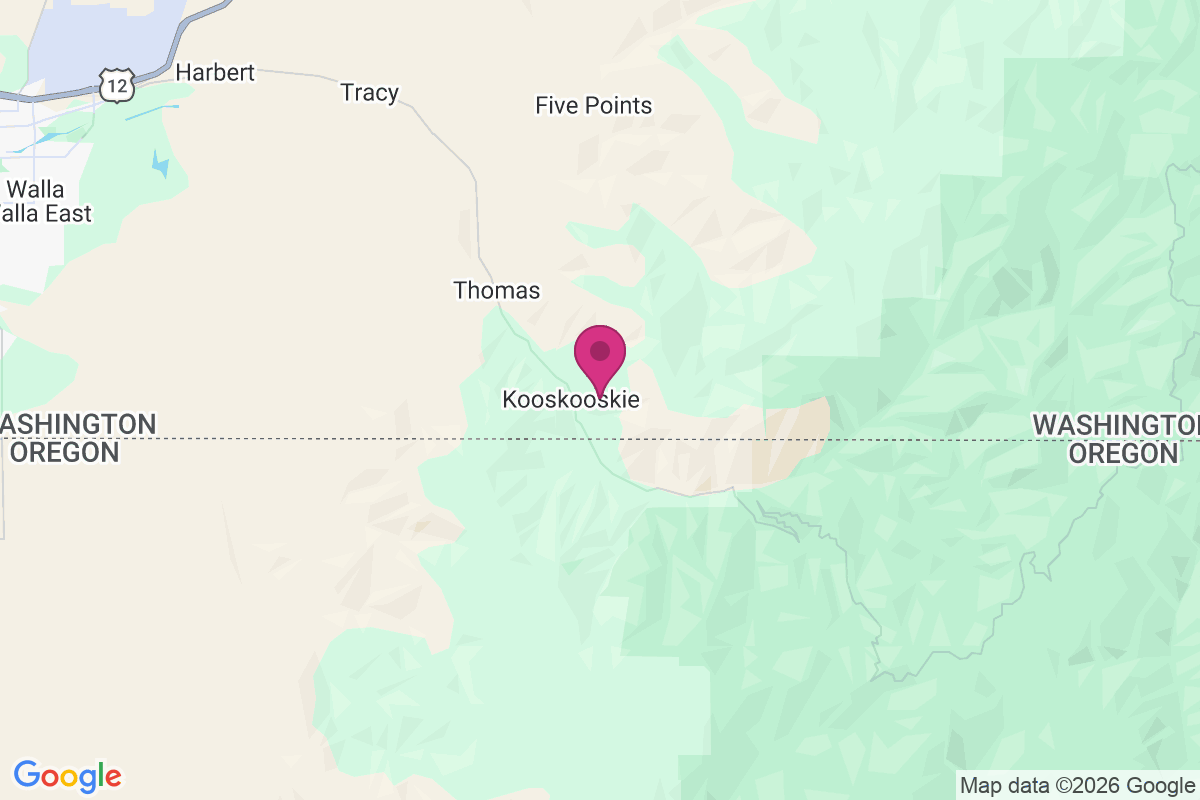 Carte de Kooskooskie