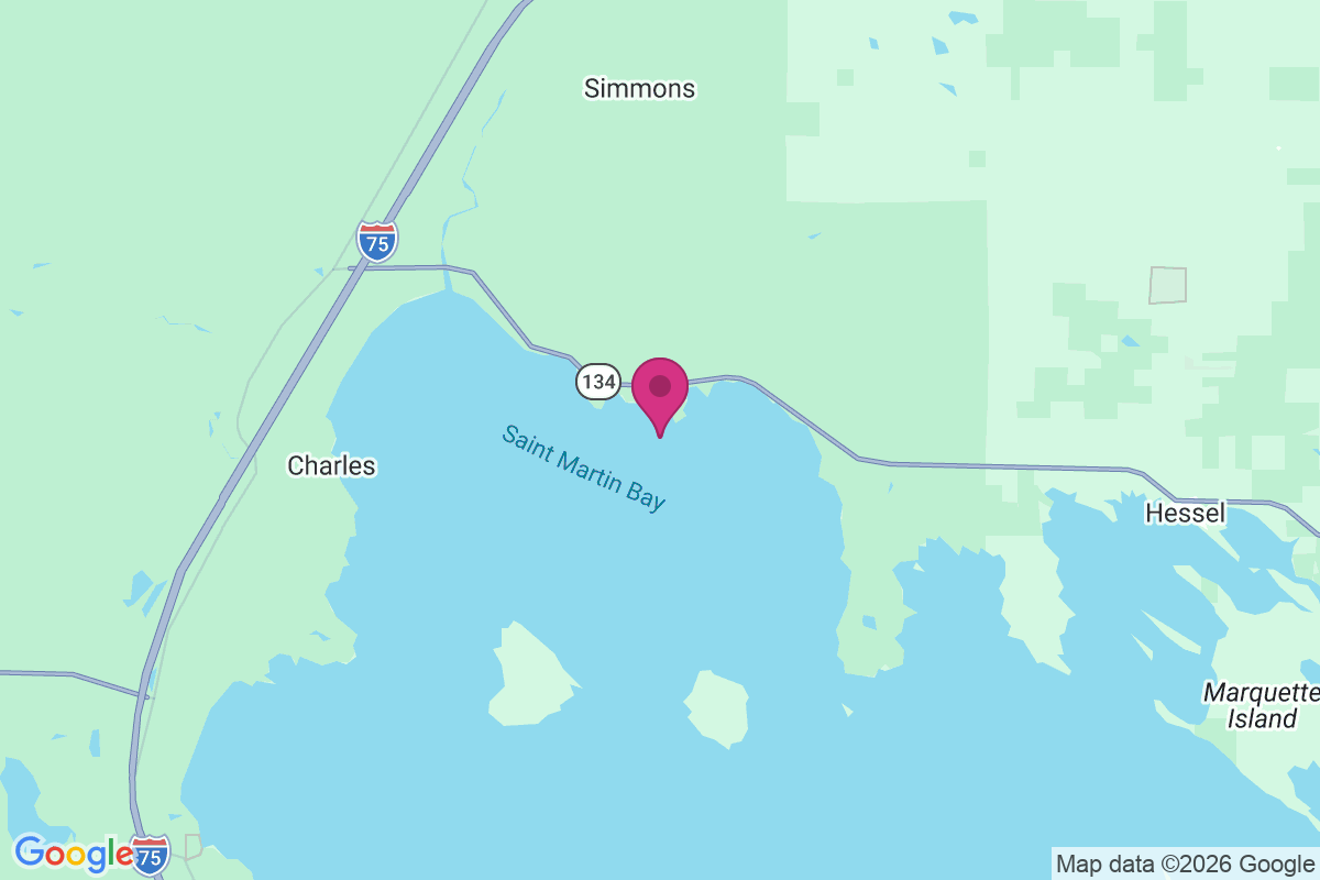 Carte de Pontchartrain Shores