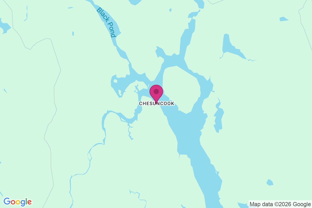 Carte de Chesuncook