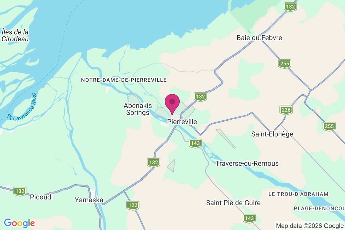 Carte de Odanak