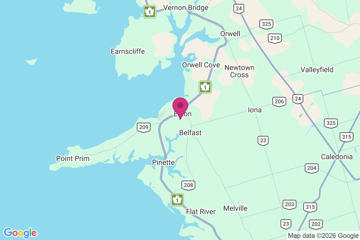 Carte de Belle River
