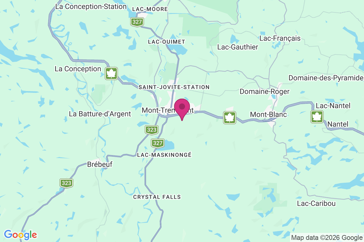 Carte de Saint-Jovite