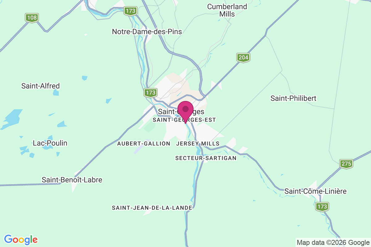 Carte de Saint Georges