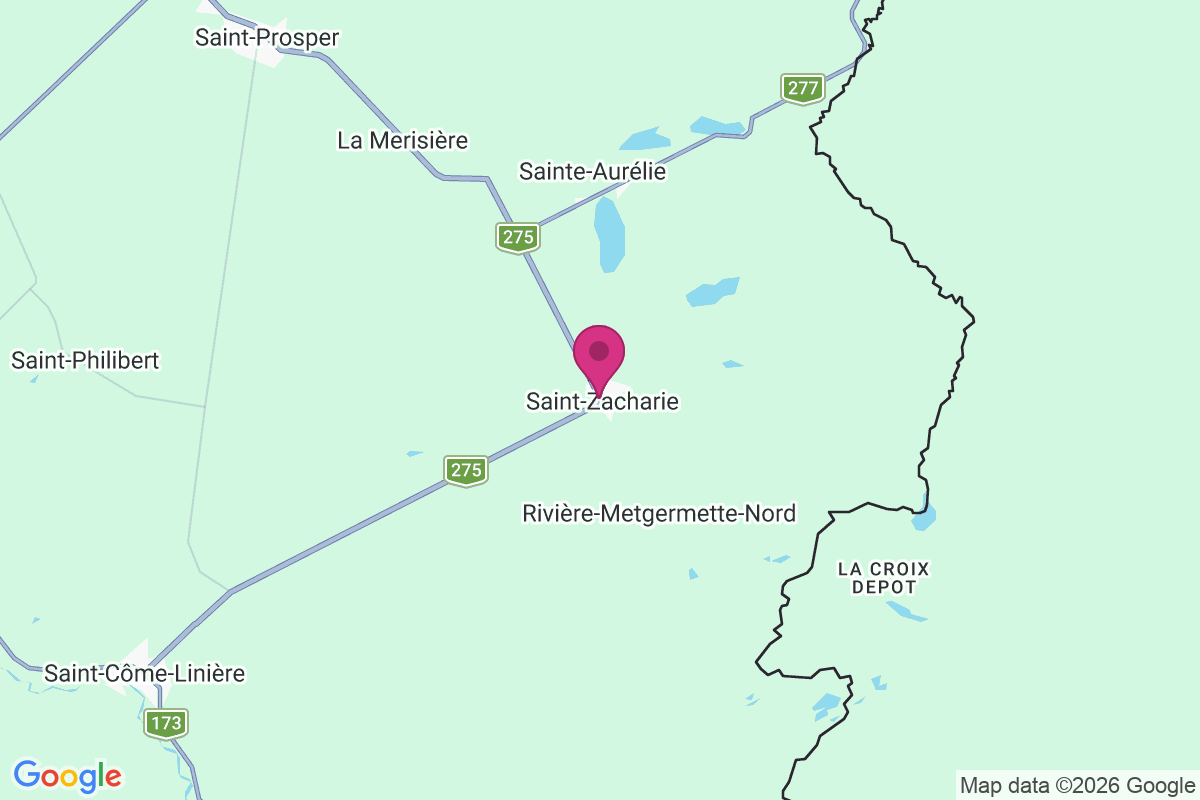 Carte de Sainte-aurelie