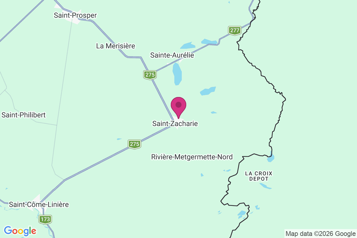 Carte de Saint-Zacharie