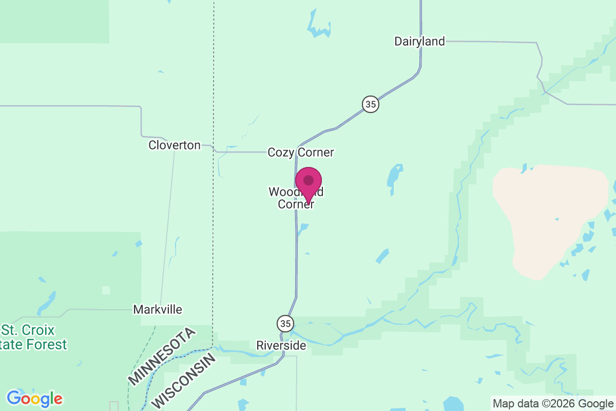 Carte de Woodland Corner