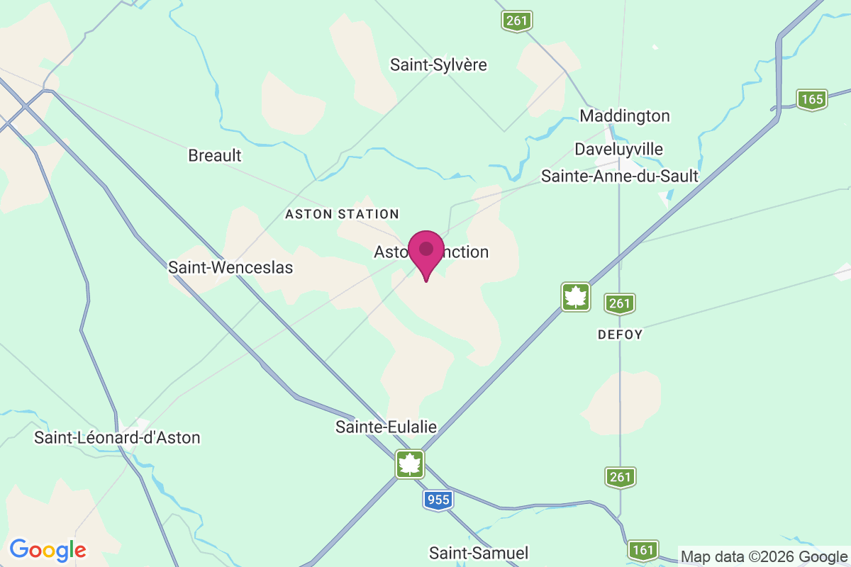 Carte de Aston Junction