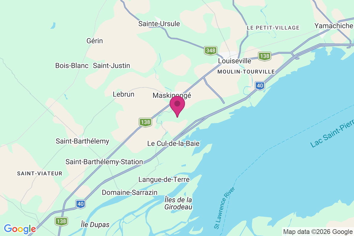 Carte de Maskinongé