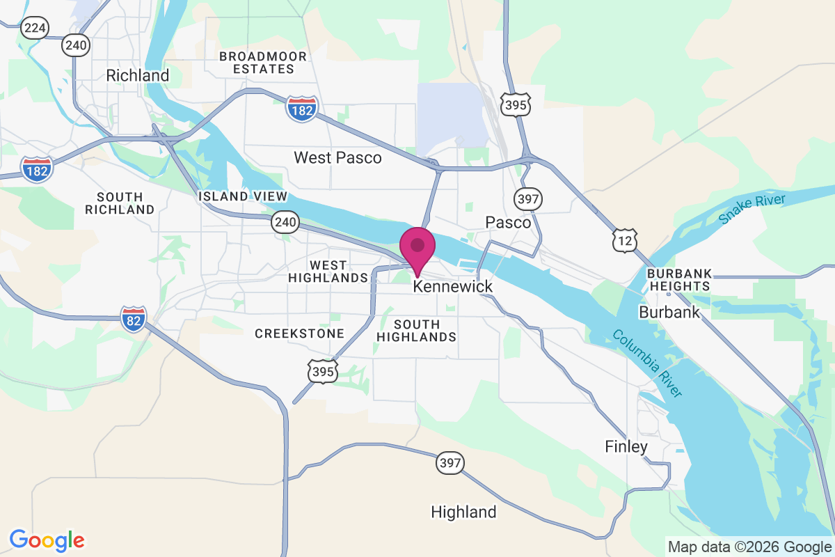 Carte de Kennewick