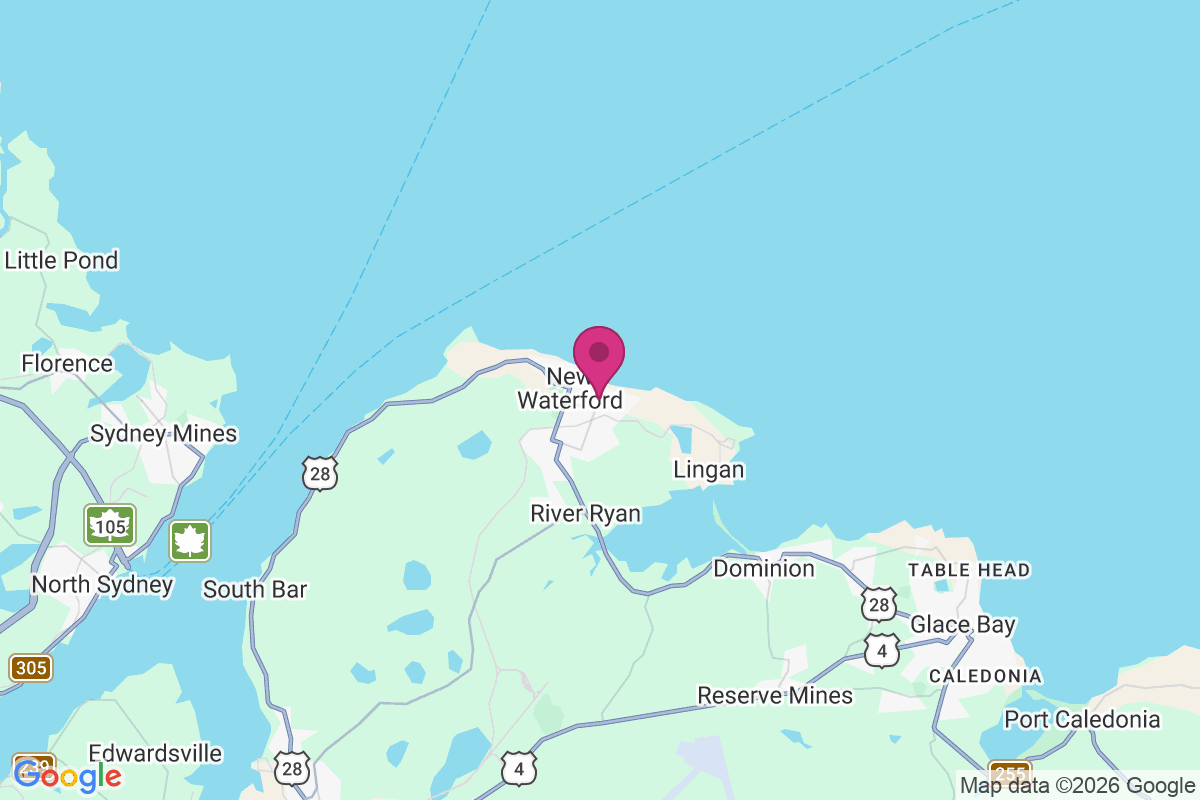 Carte de New Waterford
