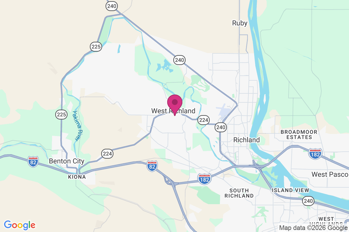 Carte de West Richland