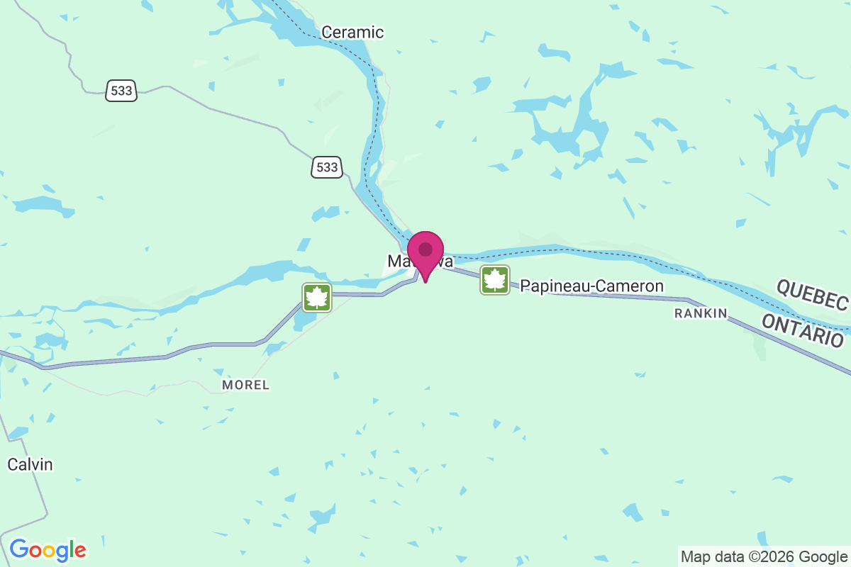 Carte de Mattawa