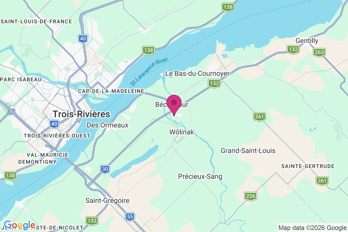 Carte de Bécancour