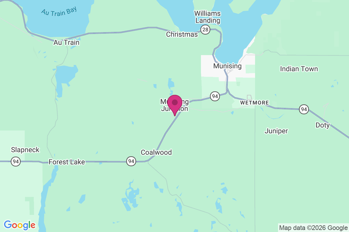 Carte de Munising Junction