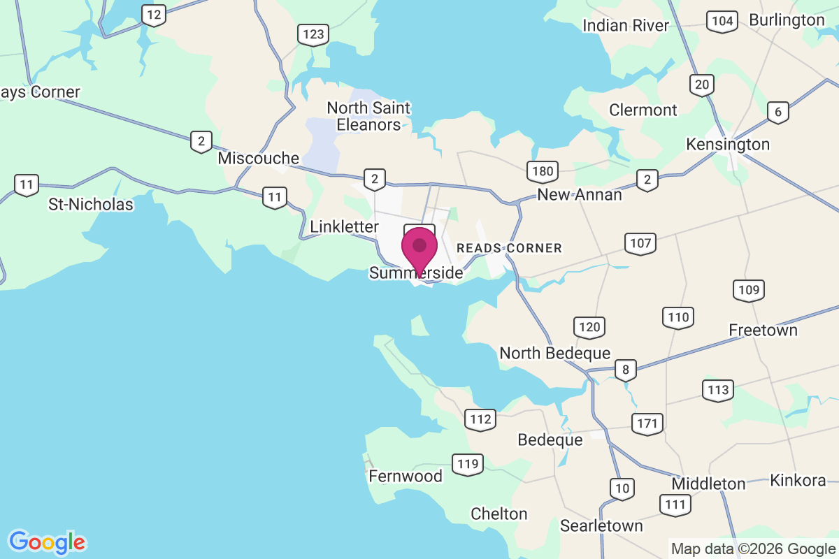 Carte de Summerside