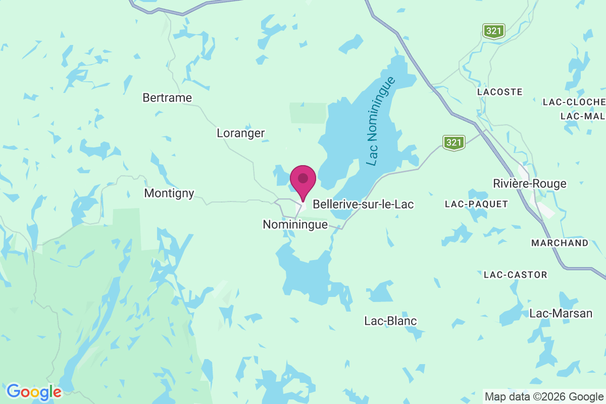 Carte de Lac-saguay
