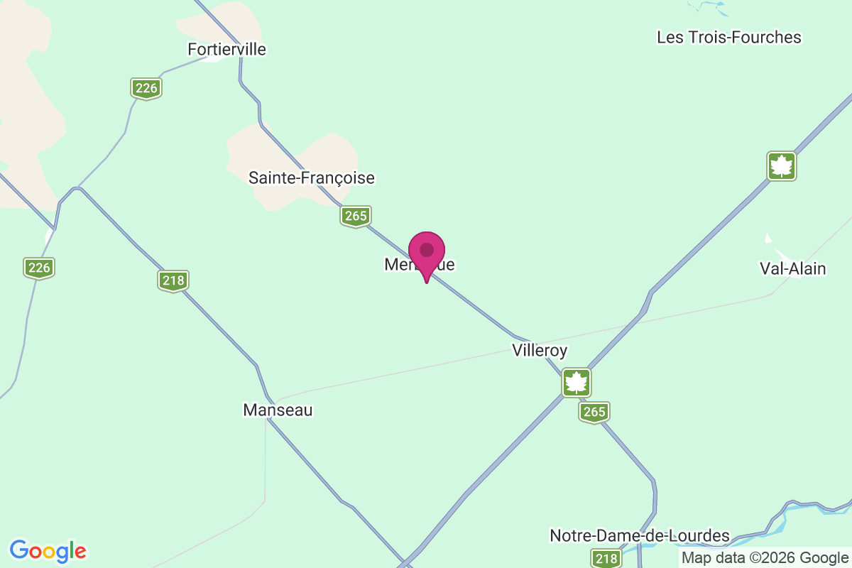 Carte de Merbleue